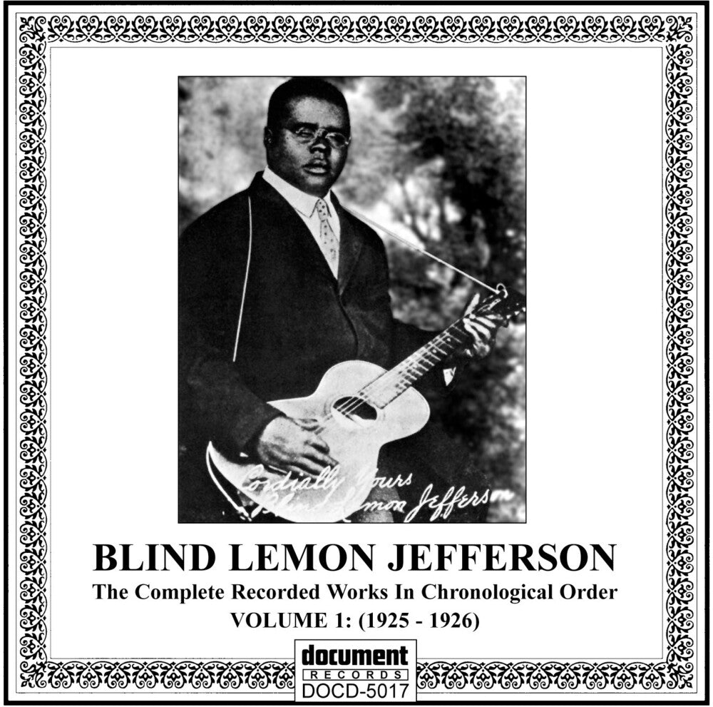 Blind Jefferson Lemon- Vol. 1-(1925-26) (CD)-Track Cache