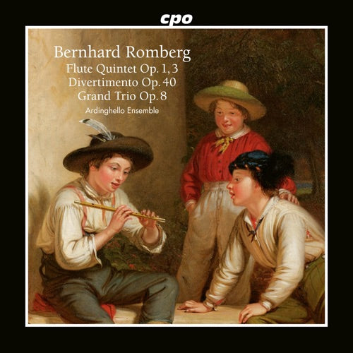 Ardinghello Ensemble- Flute Qnt Op. 1 3: Divertimento Op. 40: Grand Trio (CD) (PREORDER)-Track Cache