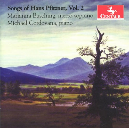 H. PFITZNER- Songs for Hans Pfitzner Vol. 2 (CD)-Track Cache