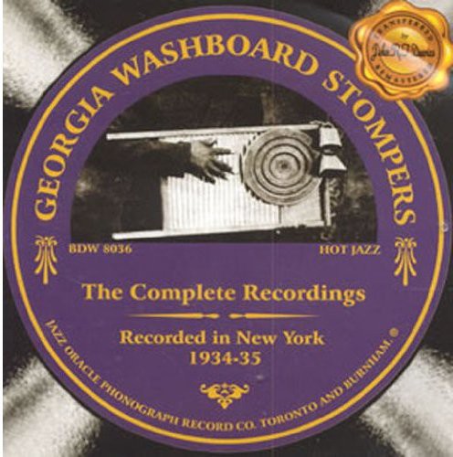Georgia Washboard Stompers- Complete Recordings (CD)-Track Cache