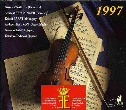 Queen Elizabeth Competition- Violin 1997 (CD)-Track Cache