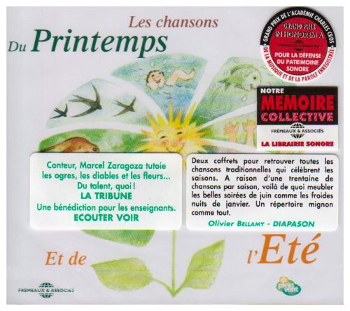 MARCEL ZARAGOZA- Printemps Chansons Pour Enfants (CD)-Track Cache