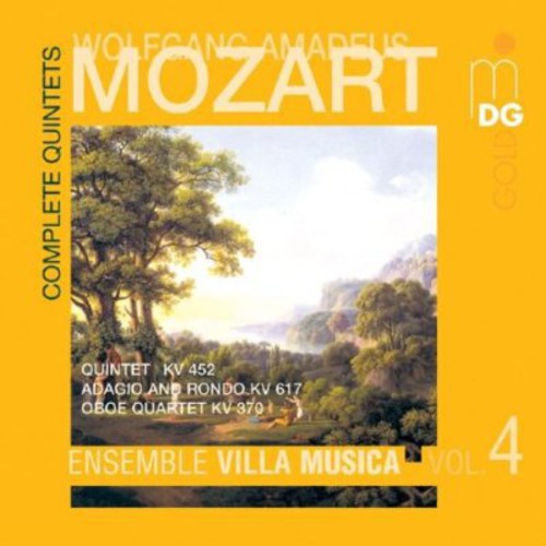 W.A. Mozart- Quintets 4 / Quartet / Adagio & Rondo (CD)-Track Cache