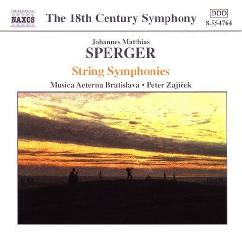 Sperger- String Symphonies in C Major F Major & B FLT Major (CD)-Track Cache