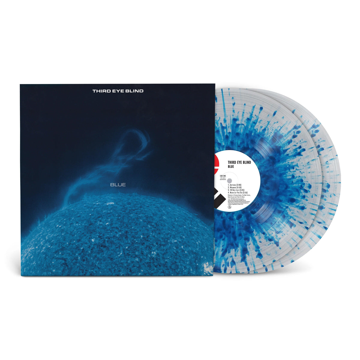 Third Eye Blind- Blue (2LP Clear/Blue Splatter) (Rocktober 2024) (Vinyl)-Track Cache