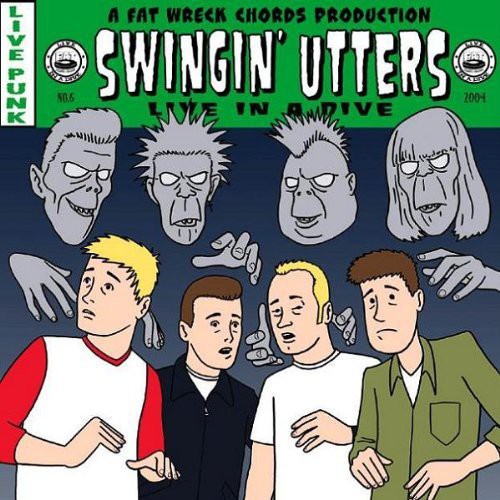 Swingin' Utters- Live in a Dive (CD)-Track Cache