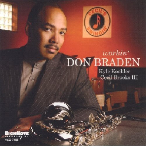 Don Braden- Workin (CD)-Track Cache