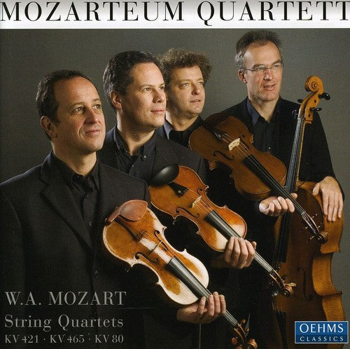 W.A. Mozart- Mozarteum Quartett Plays Mozart (CD)-Track Cache