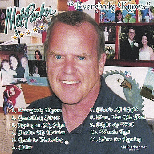 Mel Parker- Everybody Knows (CD)-Track Cache