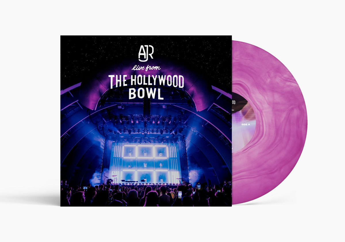 AJR- Live From The Hollywood Bowl [Translucent Galaxy Pink/White 2 LP] (Vinyl)-Track Cache