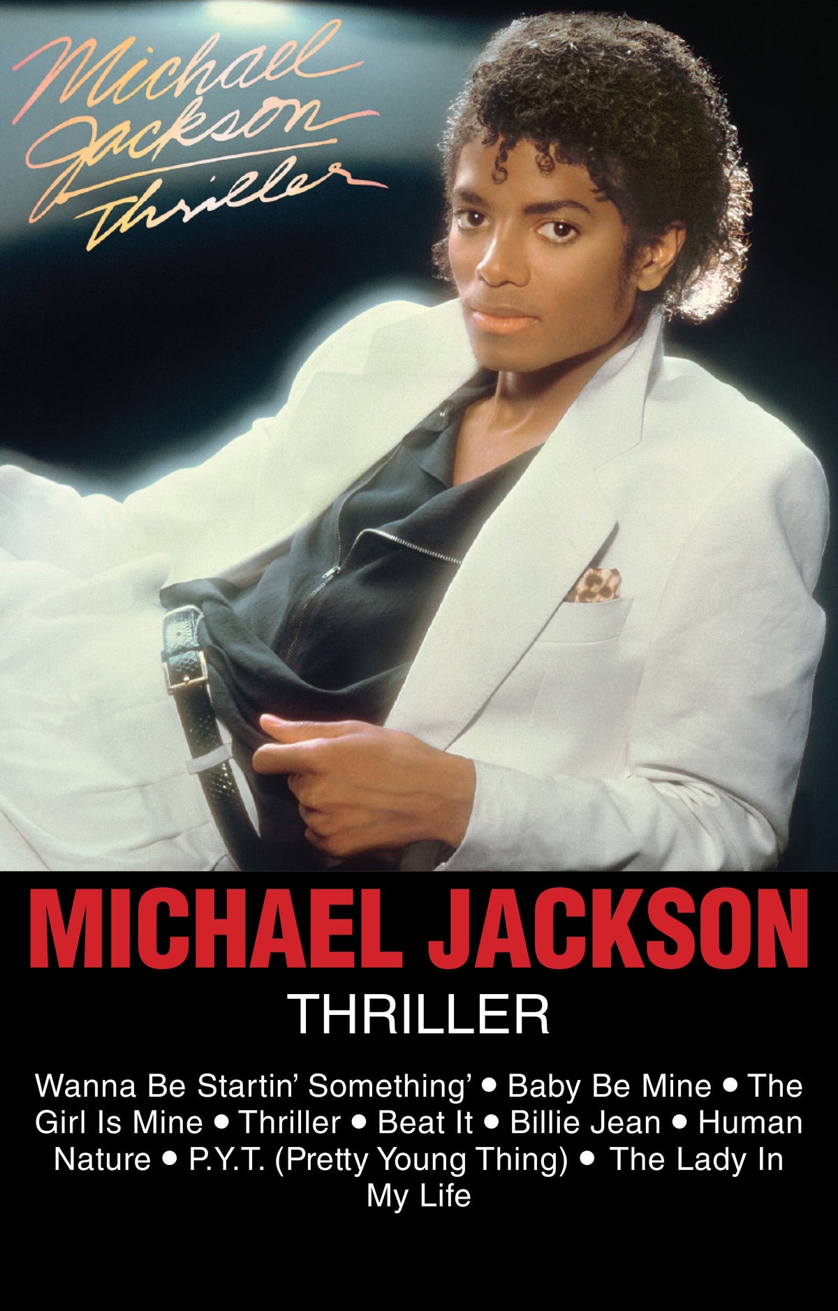 Michael Jackson- Thriller (Gold Metallic Cassette) (PREORDER)-Track Cache