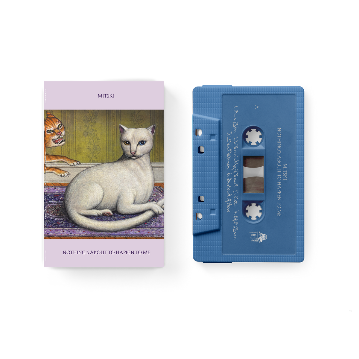 Mitski- Nothing's About to Happen to Me (Blue Cat Eye Cassette)-Track Cache