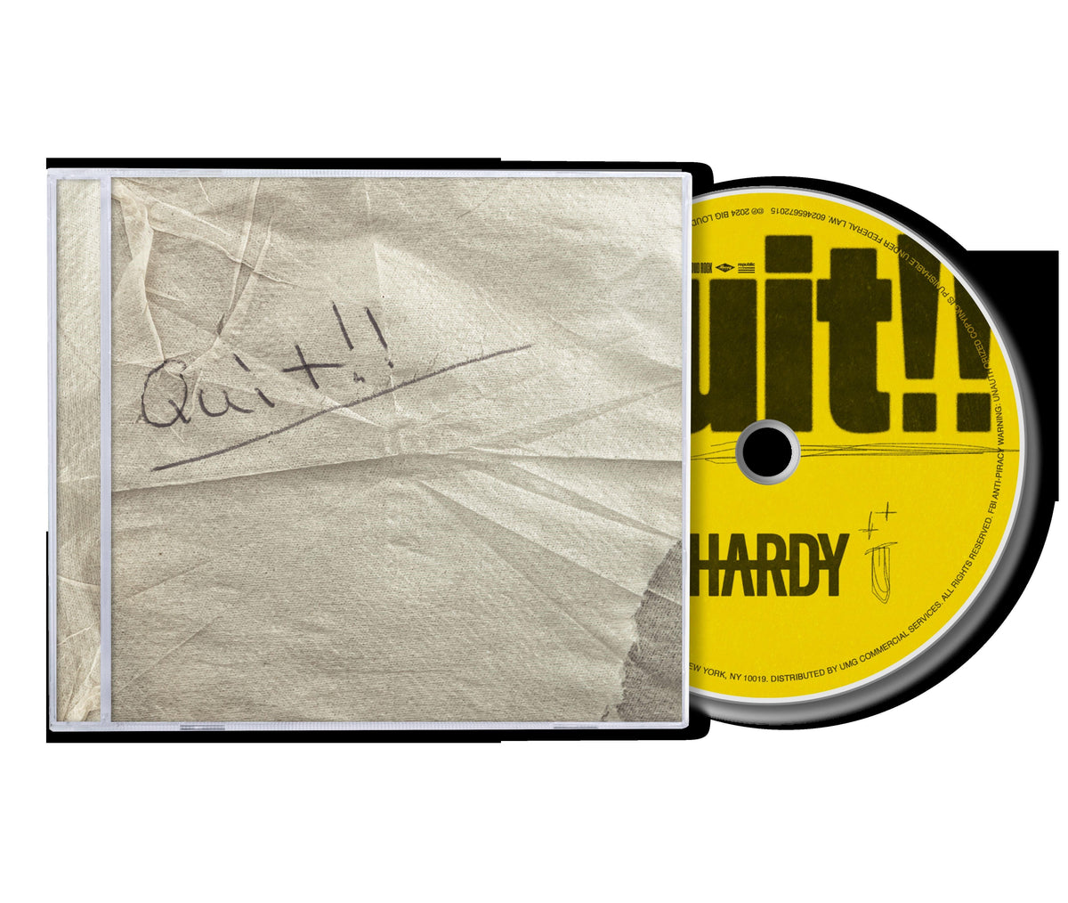 Hardy- Quit!! (CD)-Track Cache