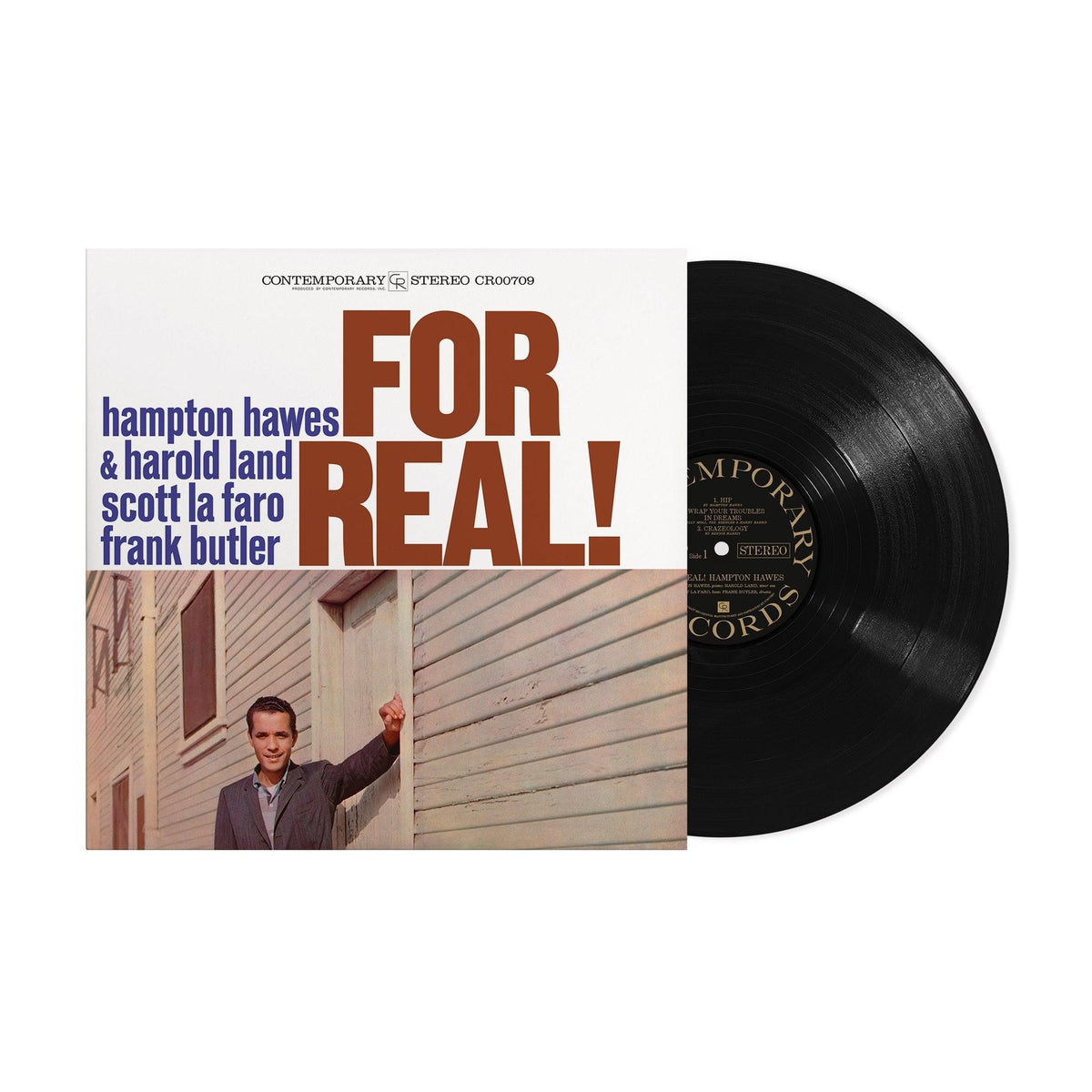 Hampton Hawes- For Real! (Contemporary Records Acoustic Sounds Series) (Vinyl)-Track Cache