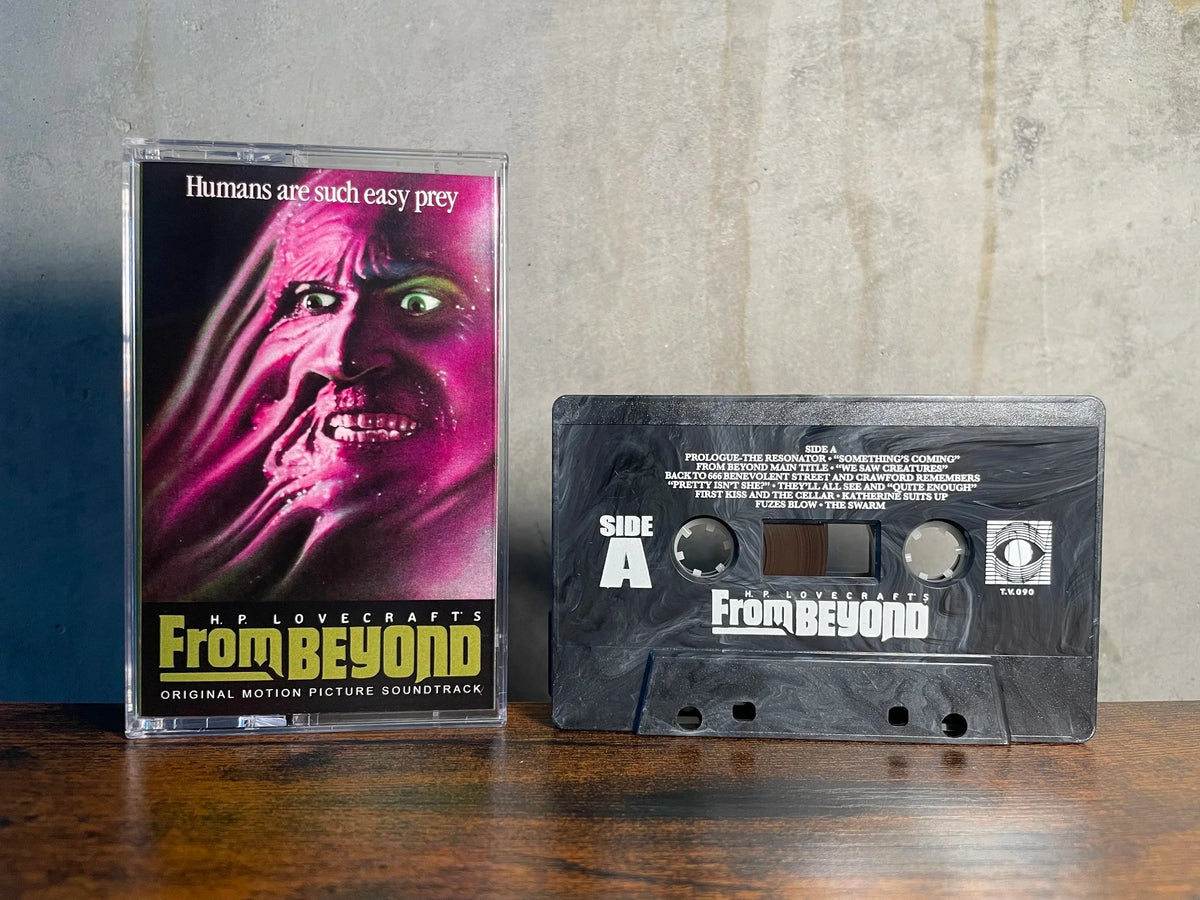 From Beyond Soundtrack (Grey Swirl Shell) (Cassette)-Track Cache