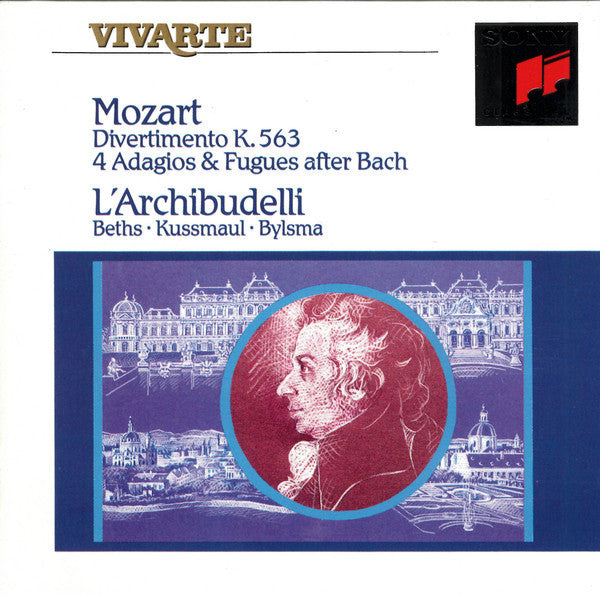 Mozart / L'archibudelli- Divertimento For String Trio / Adagios & Fugues (CD)-Track Cache