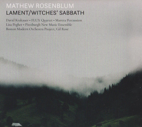 Rosenblum / Boston Modern Orchestra Project- Lament / Witches Sabbath (CD)-Track Cache