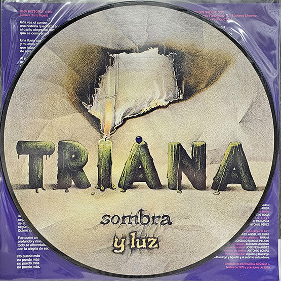 Triana- Sombra Y Luz - Picture Vinyl-Track Cache