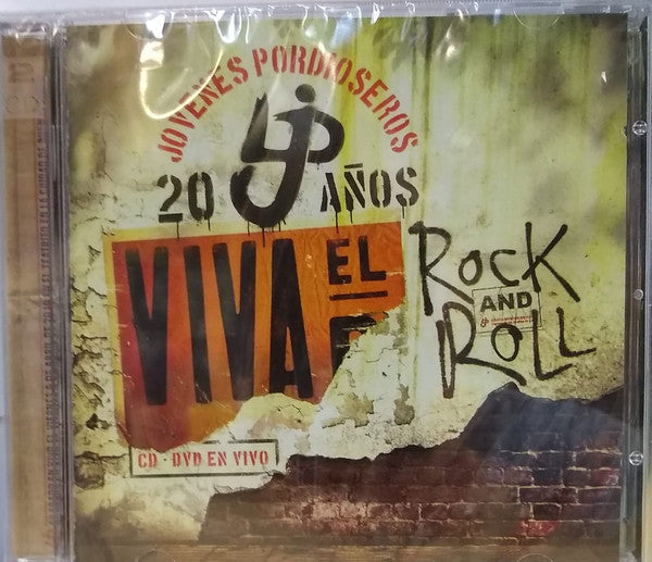 Jovenes Pordioseros- Viva El Rock & Roll: Vivo [CD/DVD]-Track Cache
