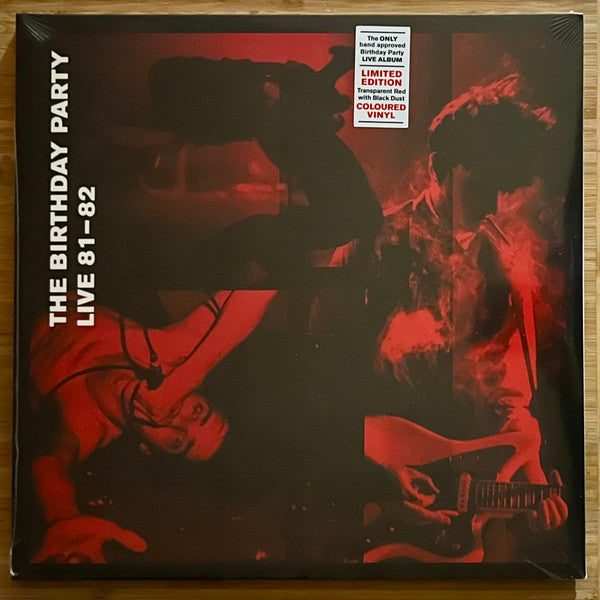 Birthday Party- Live 81-82 - Transparent Red & Black Dust Colored Vinyl-Track Cache