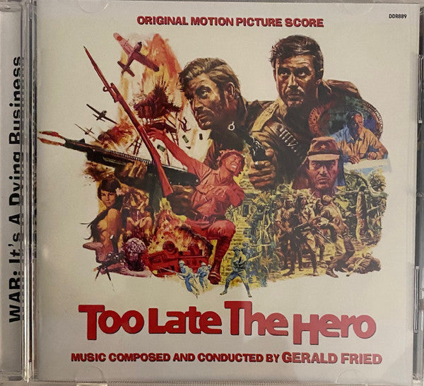Gerald Fried- Too Late The Hero (Original Soundtrack) - Remastered Edition (CD)-Track Cache