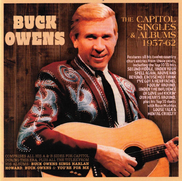 Buck Owens- Capitol Singles & Albums 57-62 (CD)-Track Cache