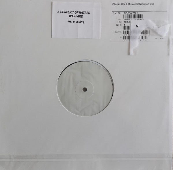 Warfare- A Conflict of Hatred (Vinyl)-Track Cache