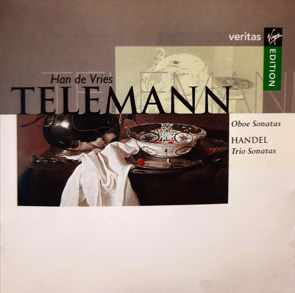De Vries, H / Linde, H / Hoever, H- Sonatas Trio/Sonatas Ob (CD)-Track Cache
