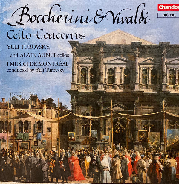 BOCCHERINI/VIVALDI- Boccherini And Vivaldi Cello Concertos (CD)-Track Cache