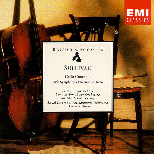 A. SULLIVAN- Concerto Cello/Sym Irish/Ov Di Ballo (CD)-Track Cache