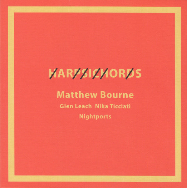 Bourne, Matthew- Harpsichords (CD)-Track Cache