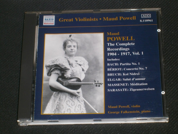 Maud Powell- Great Violinists: The Complete Recordings 1904-1917, Vol.1 (CD)-Track Cache