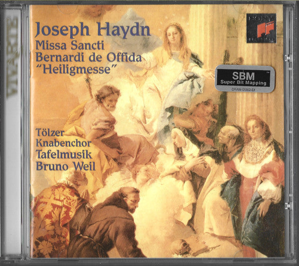 Haydn / Weil / Tafelmusik- Missa St. Bernardi De Offida (CD)-Track Cache