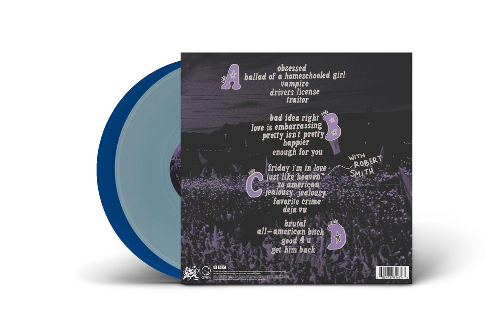 Olivia Rodrigo- Live From Glastonbury (A BBC Recording) [Light Blue/Cobalt 2 LP] (Vinyl)-Track Cache