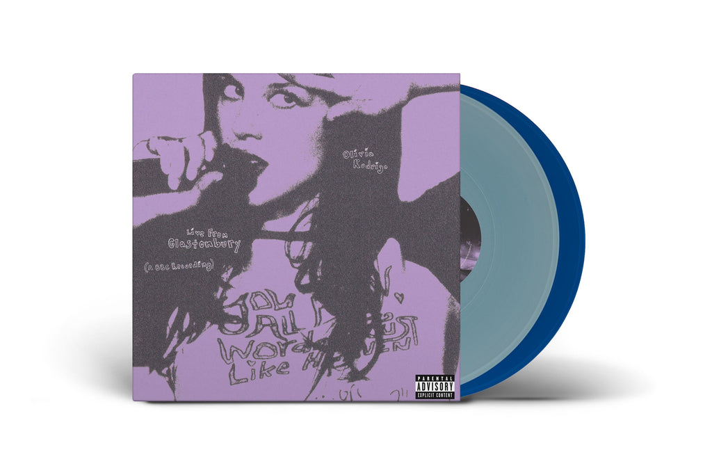 Olivia Rodrigo- Live From Glastonbury (A BBC Recording) [Light Blue/Cobalt 2 LP] (Vinyl)-Track Cache