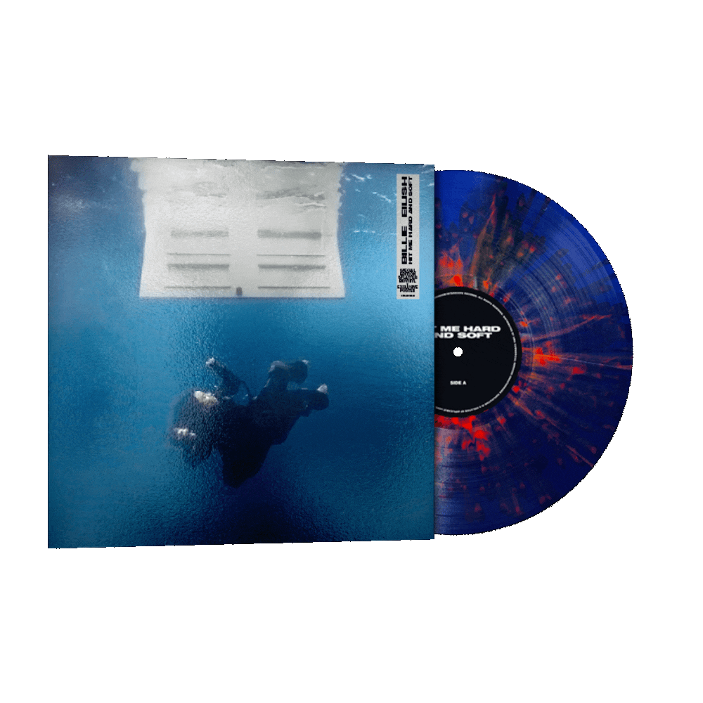Billie Eilish- HIT ME HARD AND SOFT [Anniversary Edition / Blue & Orange Splatter Vinyl]-Track Cache