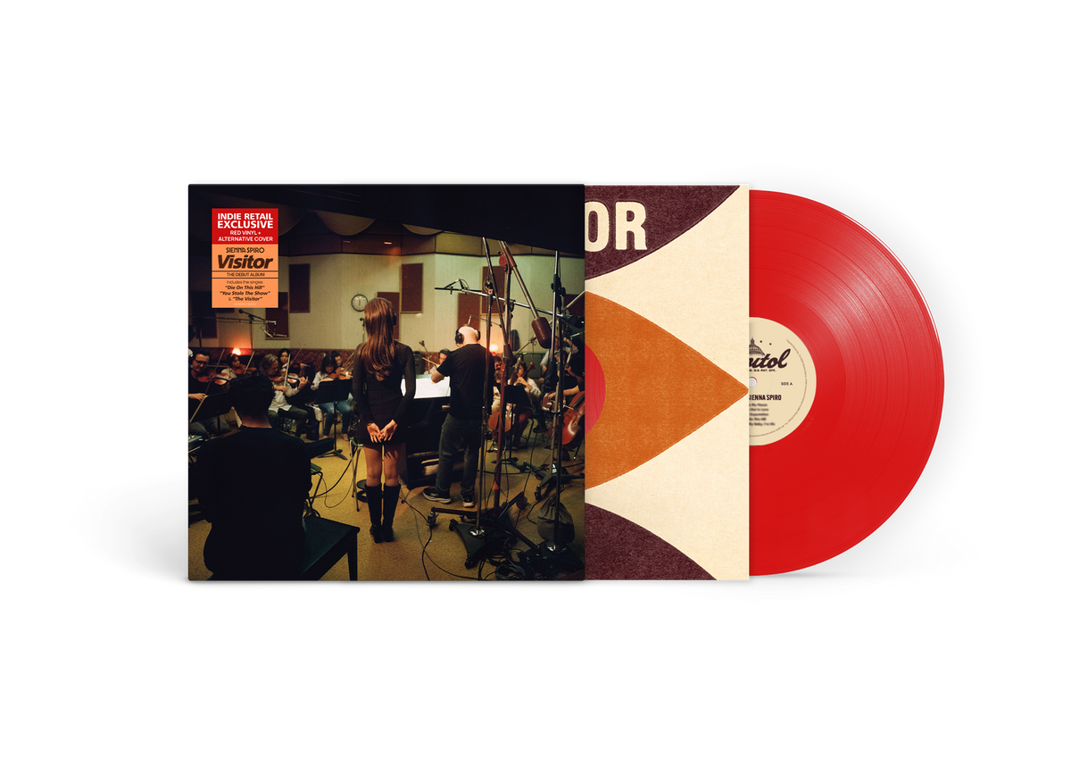 Sienna Spiro- Visitor [Red LP] [Alternate Cover] (Indie Exclusive Vinyl)-Track Cache