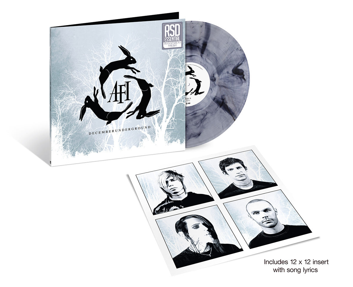 AFI- DECEMBERUNDERGROUND (RSD Essential Transparent Smoke Vinyl)-Track Cache