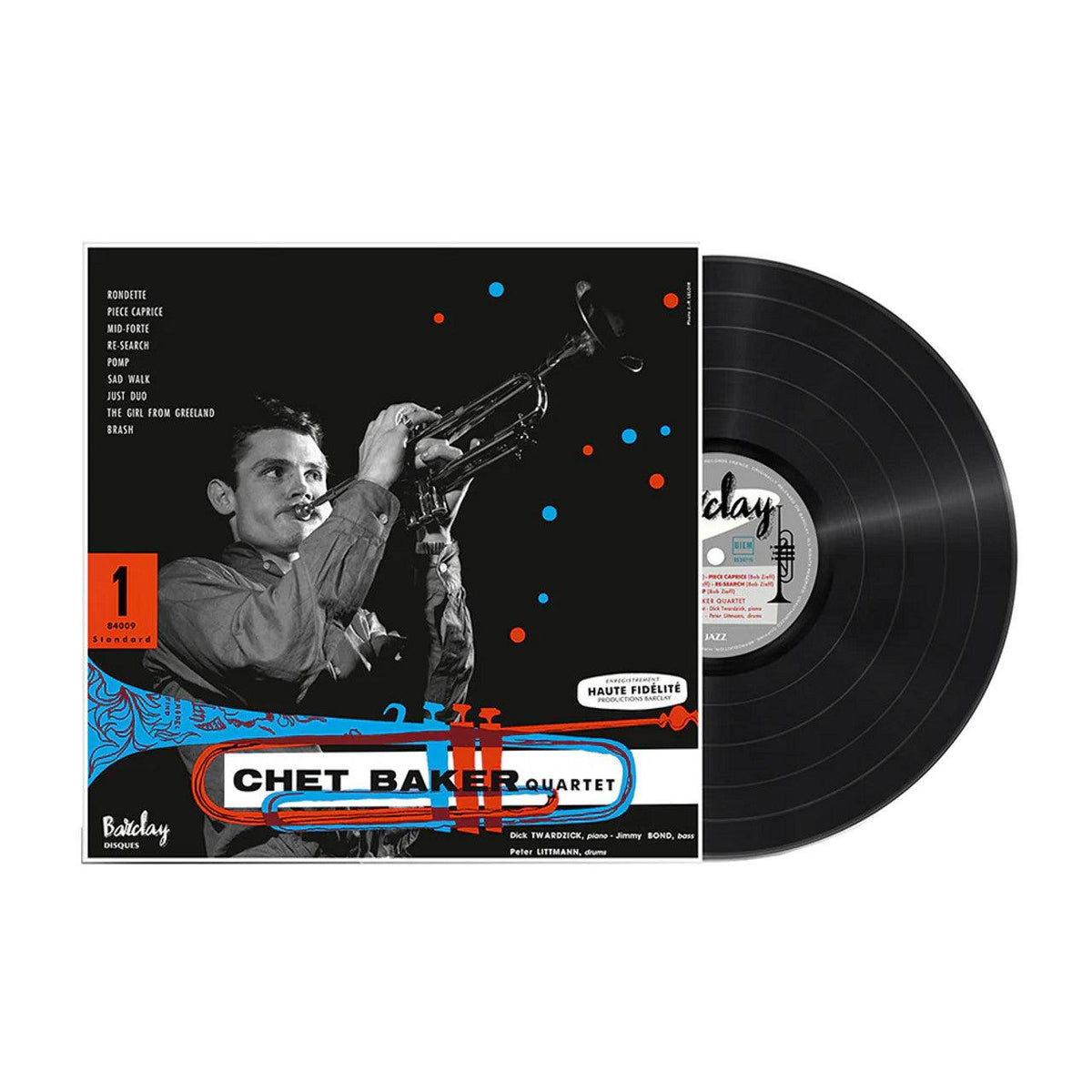 Chet Baker- Chet Baker Quartet (Chet Baker In Paris, Vol. 1) (Vinyl)-Track Cache