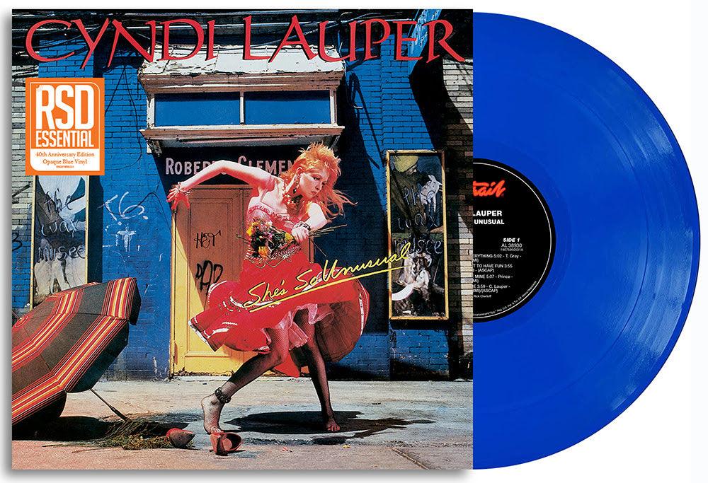 Cyndi Lauper- She's So Unusual (RSD Essential Blue Opaque Vinyl)-Track Cache