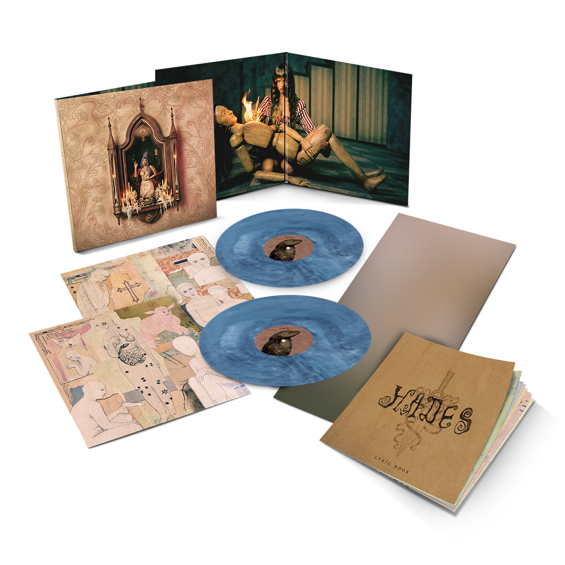 Melanie Martinez- HADES (Indie Exclusive Aura Blue Vinyl)-Track Cache