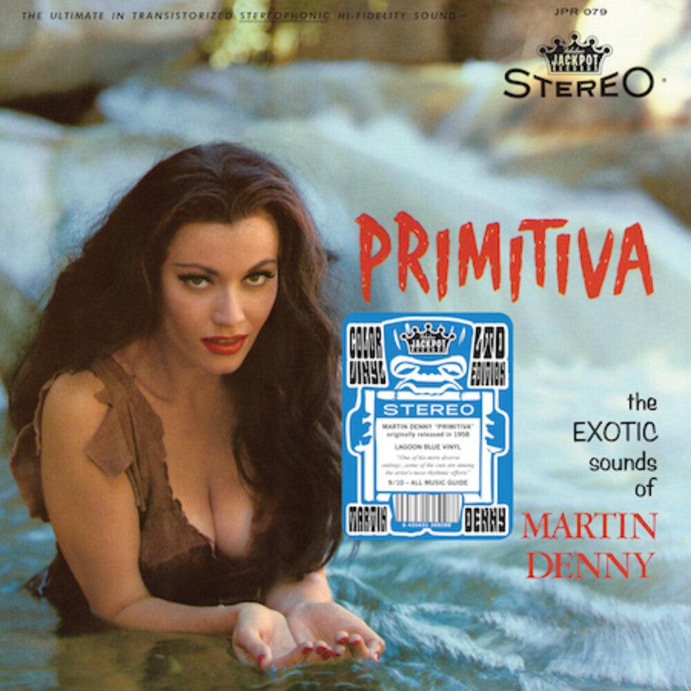 Martin Denny- Primitiva (Lagoon Blue Vinyl)-Track Cache