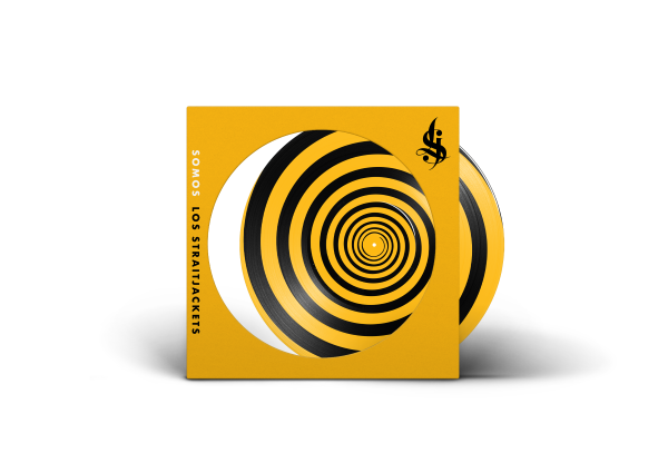 Los Straitjackets- Somos Los Straitjackets (Indie Exclusive Hypnowheel Picture Disc) (Vinyl)-Track Cache